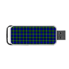 Campbell Tartan Portable USB Flash (Two Sides) from ArtsNow.com Back