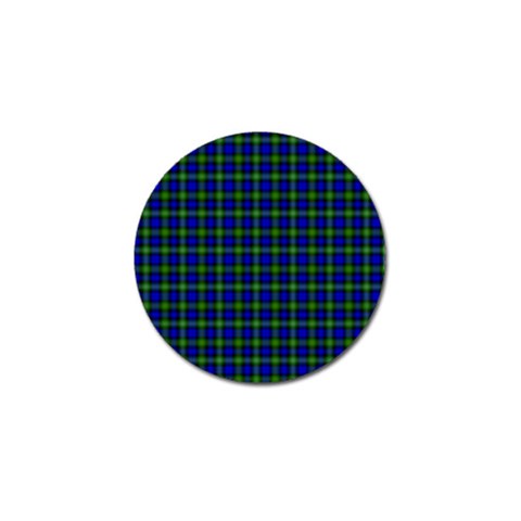 Campbell Tartan Golf Ball Marker (10 pack) from ArtsNow.com Front