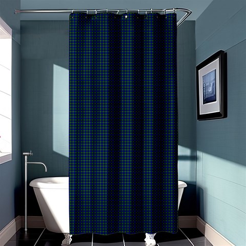 Campbell Tartan Shower Curtain 36  x 72  (Stall) from ArtsNow.com Curtain(36 X72 ) - 33.26 x66.24  Curtain(36 X72 )
