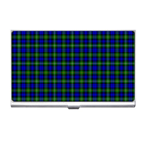 Campbell Tartan Business Card Holder from ArtsNow.com Front
