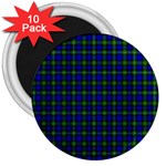 Campbell Tartan 3  Magnet (10 pack)
