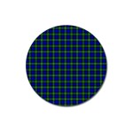 Campbell Tartan Magnet 3  (Round)