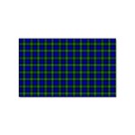 Campbell Tartan Sticker Rectangular (100 pack)