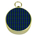 Campbell Tartan Gold Compass