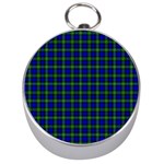 Campbell Tartan Silver Compass