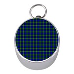 Campbell Tartan Silver Compass (Mini)