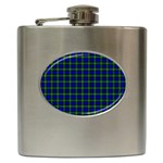 Campbell Tartan Hip Flask (6 oz)