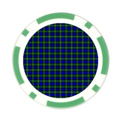 Campbell Tartan Poker Chip Card Guard from ArtsNow.com Back