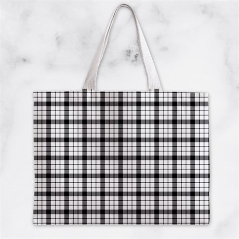 MacFarlane Tartan Zipper Mini Tote Bag from ArtsNow.com Front