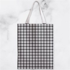 MacFarlane Tartan Zipper Classic Tote Bag from ArtsNow.com Back