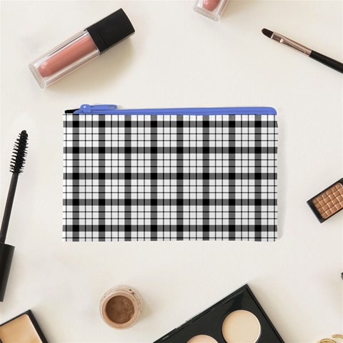 MacFarlane Tartan Canvas Cosmetic Bag (XS) from ArtsNow.com Front