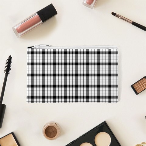 MacFarlane Tartan Canvas Cosmetic Bag (XS) from ArtsNow.com Front