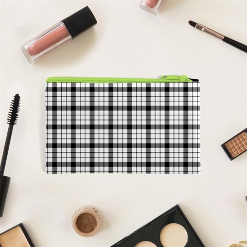 MacFarlane Tartan Canvas Cosmetic Bag (XS) from ArtsNow.com Back