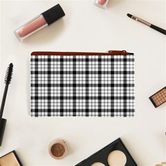 MacFarlane Tartan Canvas Cosmetic Bag (XS) from ArtsNow.com Back
