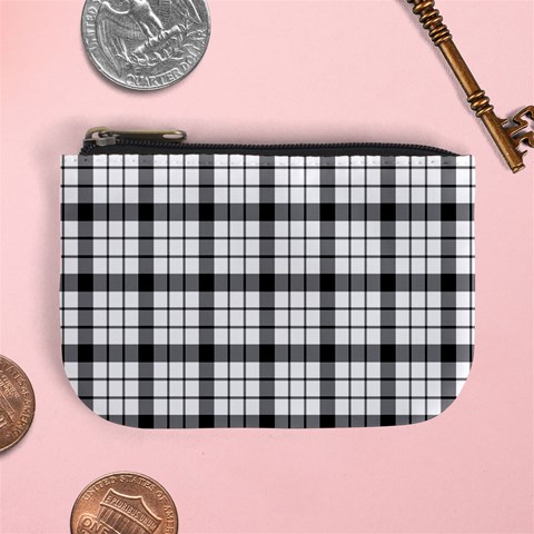 MacFarlane Tartan Mini Coin Purse from ArtsNow.com Front