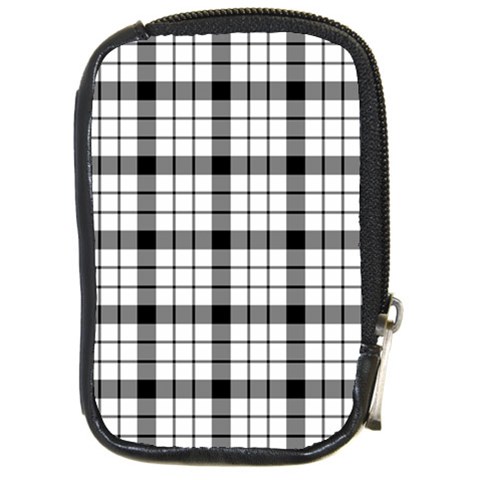MacFarlane Tartan Compact Camera Leather Case from ArtsNow.com Front