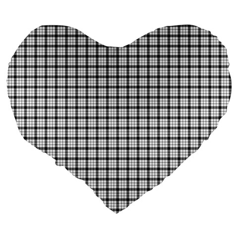 MacFarlane Tartan Large 19  Premium Heart Shape Cushion from ArtsNow.com Back