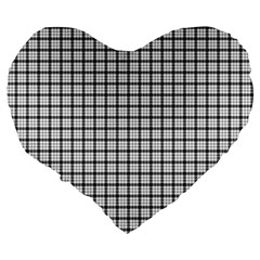 MacFarlane Tartan Large 19  Premium Heart Shape Cushion from ArtsNow.com Back