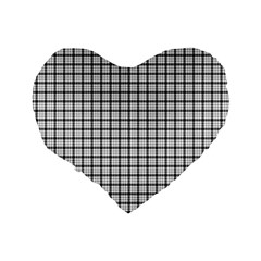 MacFarlane Tartan Standard 16  Premium Heart Shape Cushion from ArtsNow.com Back