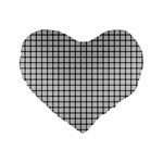 MacFarlane Tartan Standard 16  Premium Flano Heart Shape Cushion