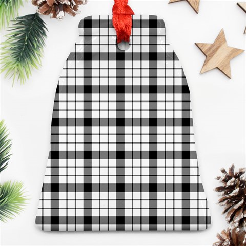 MacFarlane Tartan Ornament (Bell) from ArtsNow.com Front