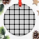 MacFarlane Tartan Round Ornament (Two Sides)
