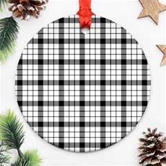 MacFarlane Tartan Round Ornament (Two Sides) from ArtsNow.com Back
