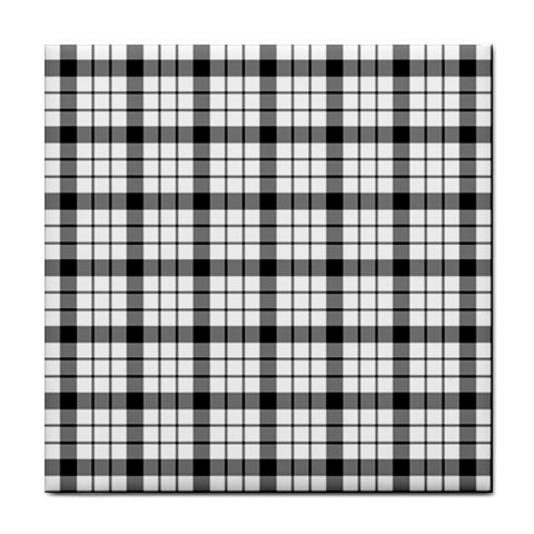 MacFarlane Tartan Tile Coaster from ArtsNow.com Front