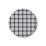 MacFarlane Tartan Rubber Round Coaster (4 pack)
