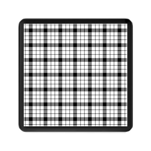 MacFarlane Tartan Memory Card Reader with Storage (Square) from ArtsNow.com Front