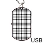 MacFarlane Tartan Dog Tag USB Flash (Two Sides)