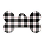 MacPherson Tartan Dog Tag Bone (One Side)