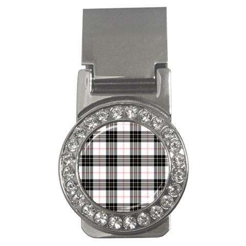 MacPherson Tartan Money Clip (CZ) from ArtsNow.com Front