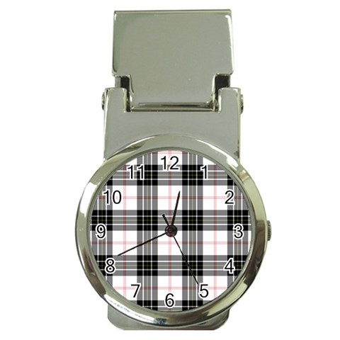 MacPherson Tartan Money Clip Watch from ArtsNow.com Front