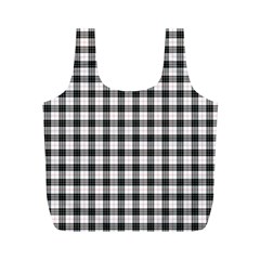 MacPherson Tartan Full Print Recycle Bag (M) from ArtsNow.com Front