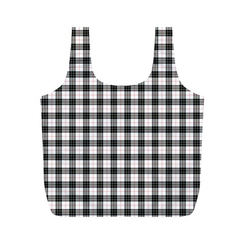 MacPherson Tartan Full Print Recycle Bag (M) from ArtsNow.com Back