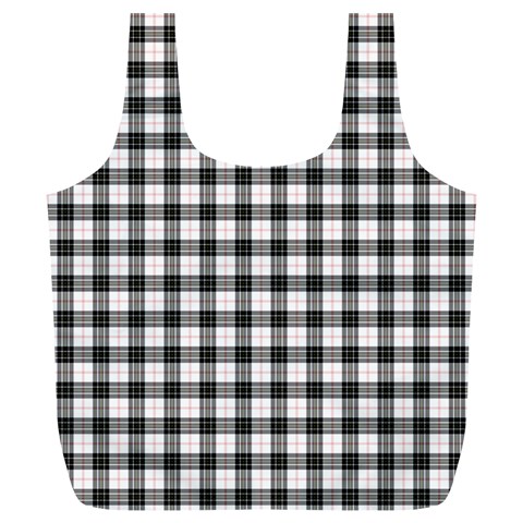 MacPherson Tartan Full Print Recycle Bag (XL) from ArtsNow.com Front