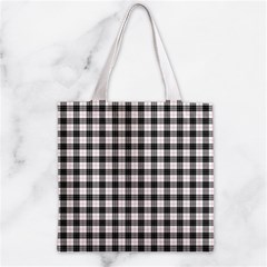 MacPherson Tartan Zipper Grocery Tote Bag from ArtsNow.com Back