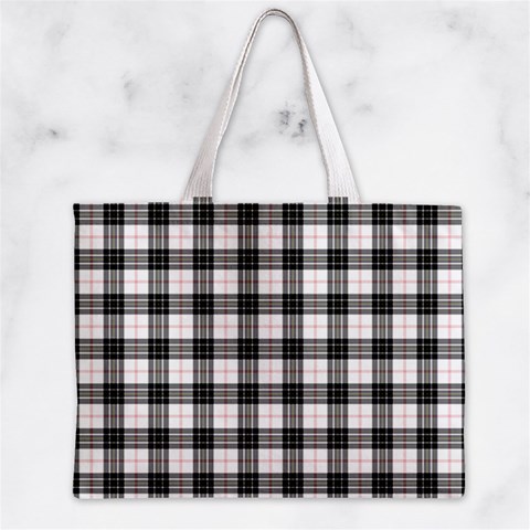 MacPherson Tartan Zipper Mini Tote Bag from ArtsNow.com Front