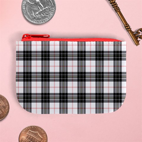 MacPherson Tartan Mini Coin Purse from ArtsNow.com Front