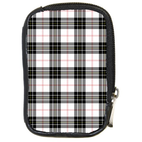 MacPherson Tartan Compact Camera Leather Case from ArtsNow.com Front