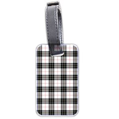MacPherson Tartan Luggage Tag (Two Sides) from ArtsNow.com Front