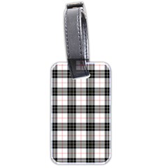 MacPherson Tartan Luggage Tag (Two Sides) from ArtsNow.com Back