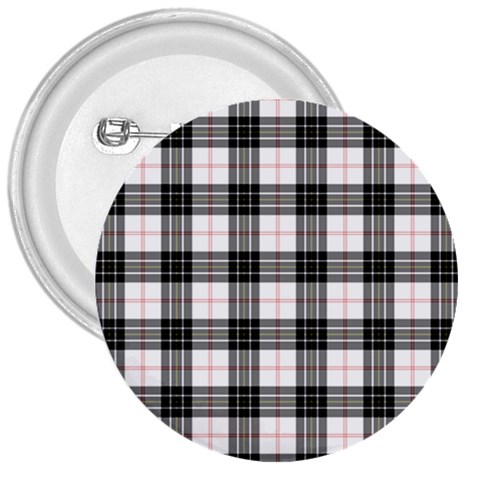 MacPherson Tartan 3  Button from ArtsNow.com Front