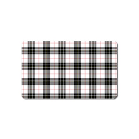 MacPherson Tartan Magnet (Name Card) from ArtsNow.com Front