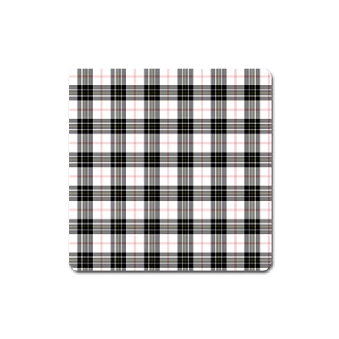 MacPherson Tartan Magnet (Square) from ArtsNow.com Front
