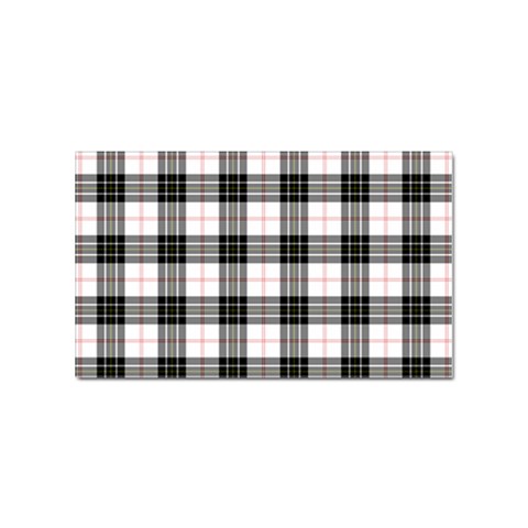 MacPherson Tartan Sticker Rectangular (10 pack) from ArtsNow.com Front