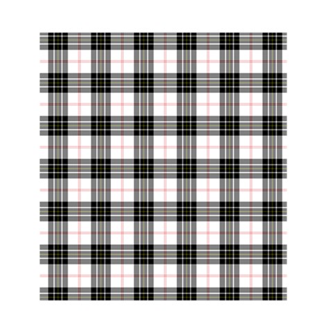 MacPherson Tartan Greeting Card 4.5  x 6  from ArtsNow.com Front Cover