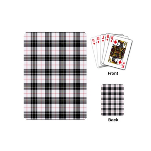 MacPherson Tartan Playing Cards (Mini) from ArtsNow.com Back