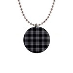 Douglas Tartan 1  Button Necklace